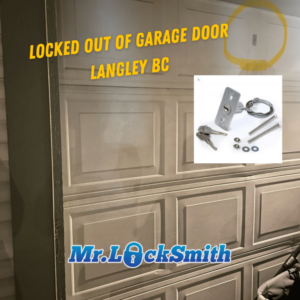 Locked Out of Garage door Victoria BC Mr. Locksmith